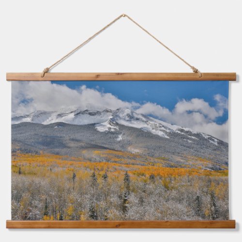 Fall Colors Aspens    Rocky Mountains Colorado Hanging Tapestry
