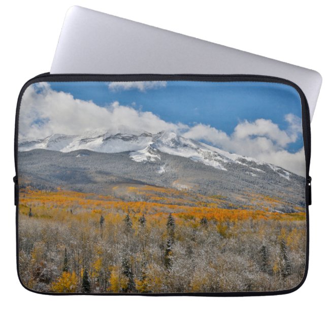 Fall Colors Aspens &  | Rocky Mountains, Colorado Laptop Sleeve (Front)