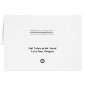 Fall Colors at Mt. Hood (Back Horizontal)