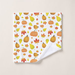 Fall colors bath towel set