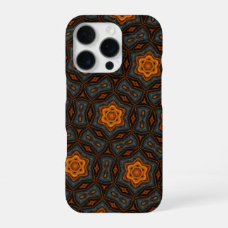 Fall Colors Blue, Gray, Gold iPhone Case