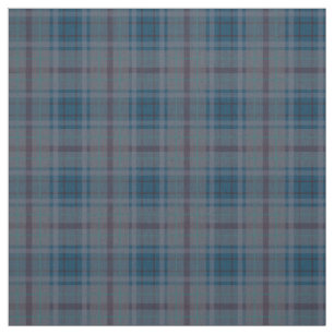 Fall Colors   Blue Gray Plaid Fabric