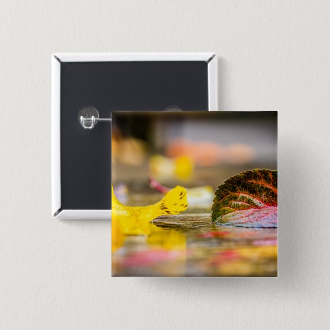 Fall colors button (Front & Back)
