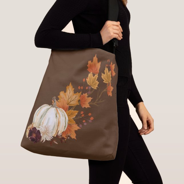 Fall Colors  Crossbody Bag (Close Up)