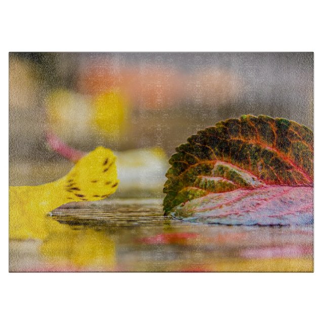 Fall colors cutting board (Front)