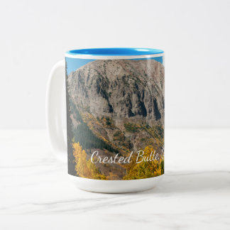 Fall Colors in Crested Butte, Colorado Two-Tone Coffee Mug
