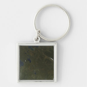 Fall colors in northwestern Russia Keychain