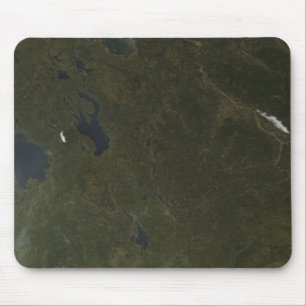 Fall colors in northwestern Russia Mouse Pad