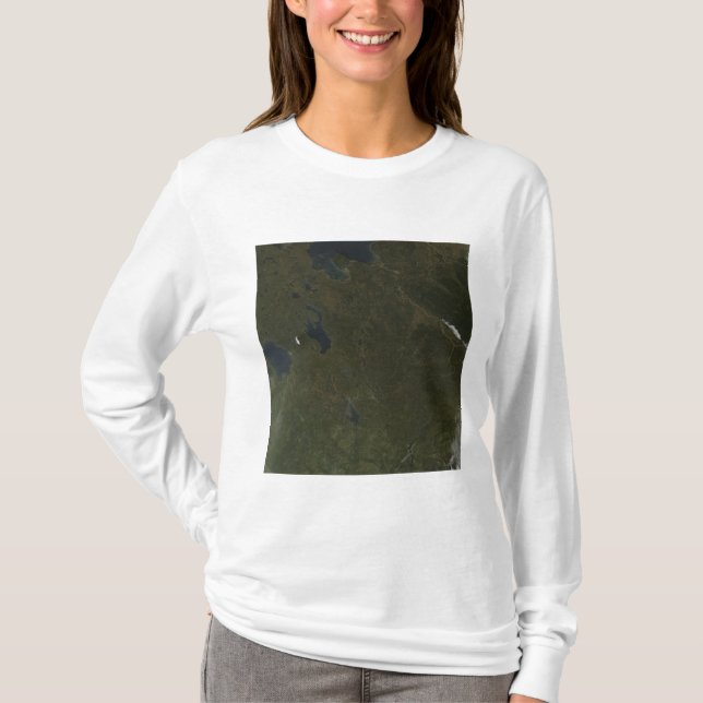 Fall colors in northwestern Russia T-Shirt (Front)