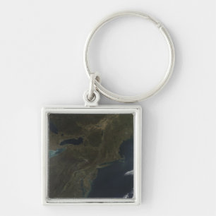 Fall colors in the eastern United States Keychain