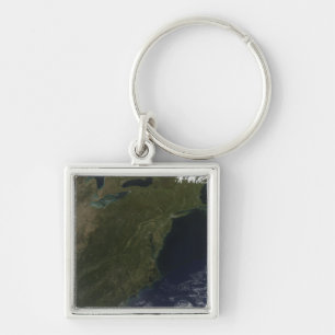 Fall colors in the northeastern United States Keychain