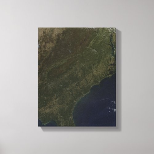 Fall colors in the southeastern United States Canvas Print