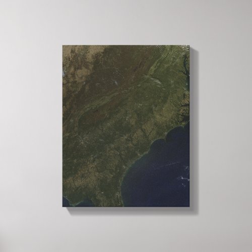 Fall colors in the southeastern United States Canvas Print