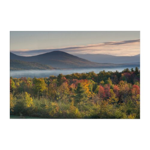 Fall Colors in the White Mountains Acrylic Print