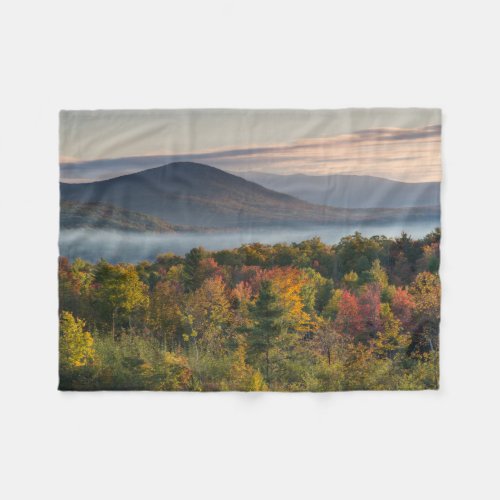 Fall Colors in the White Mountains Fleece Blanket