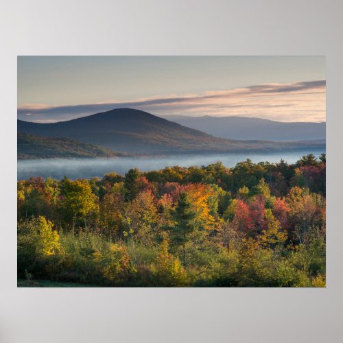 Fall Colors in the White Mountains Poster