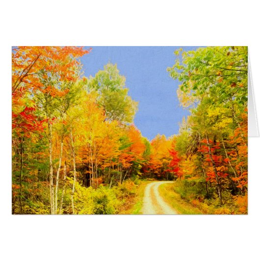 Fall Colors Maine Cards (Front Horizontal)