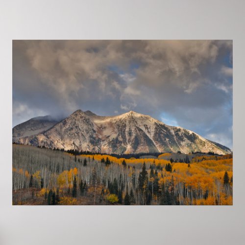 Fall Colors of Aspens Keebler Pass Poster