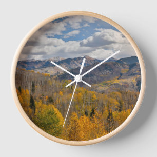 Fall Colors of Aspens & Oaks Keebler Pass Clock