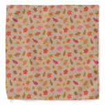 Fall Colors Pattern Art Bandana