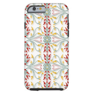 Fall Colors Pattern Tough iPhone 6 Case