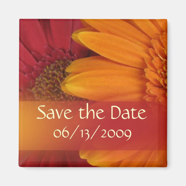 Fall colors - Save the Date Magnet (Front)