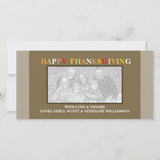 Fall Colors Thank You Card