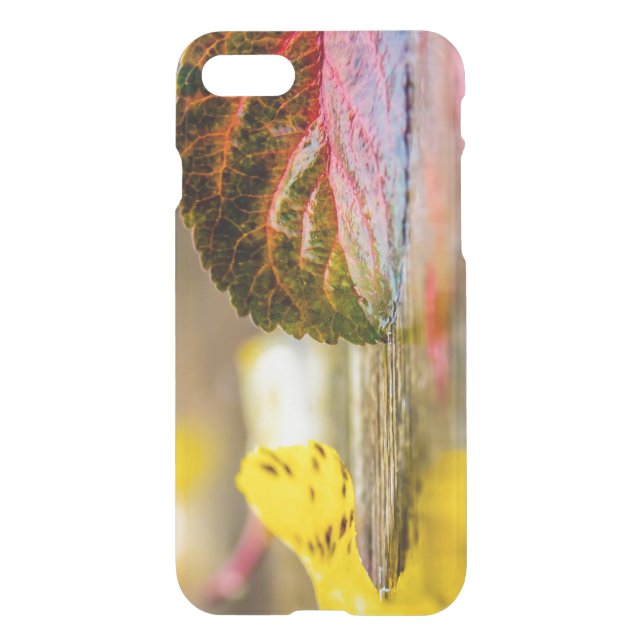 Fall colors uncommon iPhone case (Back)