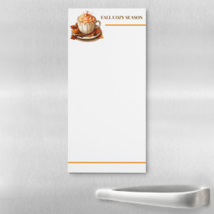 Fall Cozy Magnetic Notepad