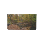Fall Creek at Laurel Hill State Park Checkbook Cover