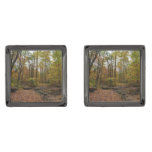 Fall Creek at Laurel Hill State Park Pennsylvania Cufflinks