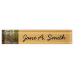 Fall Creek at Laurel Hill State Park Pennsylvania Desk Name Plate