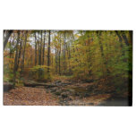 Fall Creek at Laurel Hill State Park Pennsylvania Place Card Holder