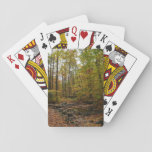 Fall Creek at Laurel Hill State Park Playing Cards