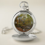 Fall Creek at Laurel Hill State Park Pocket Watch