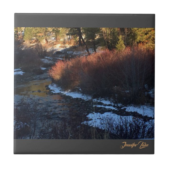 Fall Creek Ceramic Tile (Front)
