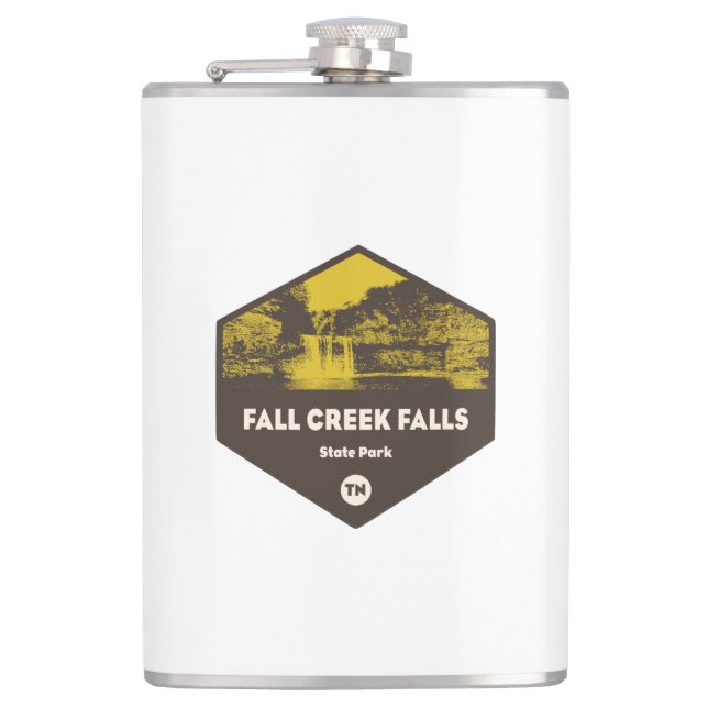 Fall Creek Falls State Park, Tennessee Flask (Front)