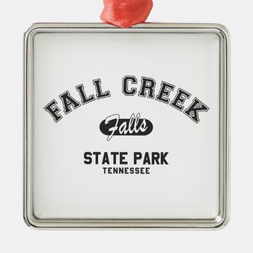 Fall Creek Falls State Park Tennessee Metal Ornament