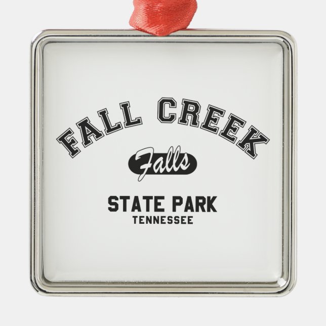 Fall Creek Falls State Park, Tennessee Metal Ornament (Front)
