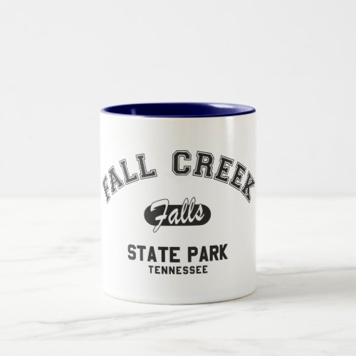Fall Creek Falls State Park Tennessee Two_Tone Coffee Mug