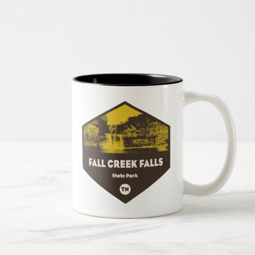 Fall Creek Falls State Park Tennessee Two_Tone Coffee Mug