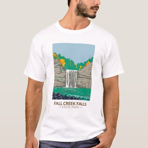 Fall Creek Falls State Park Tennessee Vintage  T_Shirt