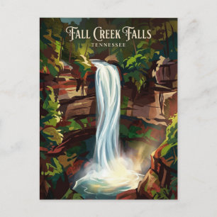 Fall Creek Falls Tennessee Postcard