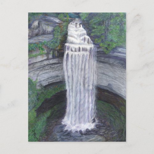 Fall Creek Falls Waterfall Postcard