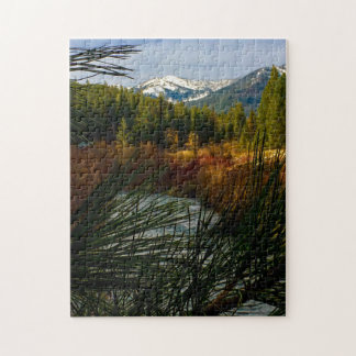 Fall Creek Mountain Jigsaw Puzzle