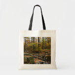 Fall Creek with Reflection at Laurel Hill Park Tote Bag
