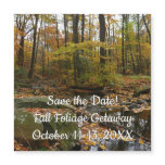 Fall Creek with Reflection Save the Date