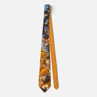 "Fall Crepe Myrtle" Tie