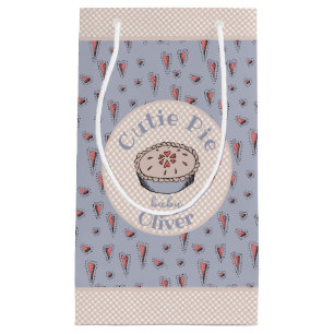 Fall Cutie Pie Baby Boy Small Gift Bag