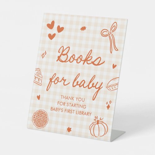 Fall Cutie Pie Baby Shower Books for Baby Game